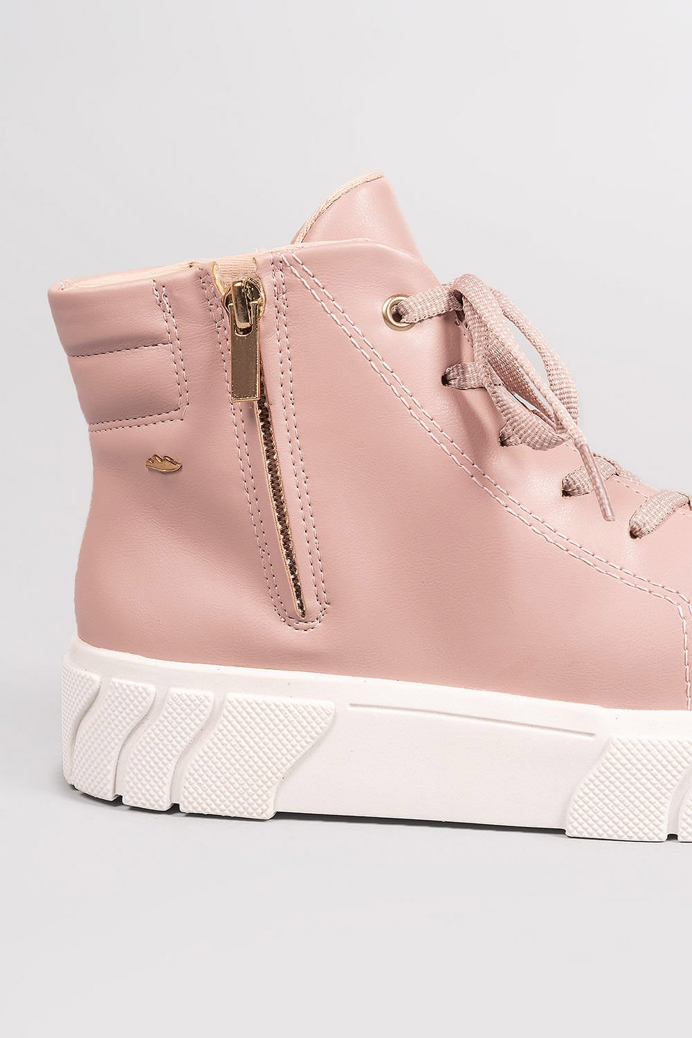 Tênis Feminino Cano Alto Sakya Dakota Rosa 2