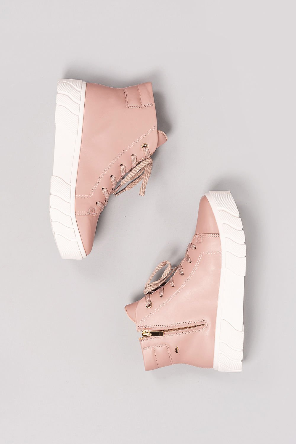 Tênis Feminino Cano Alto Sakya Dakota Rosa 4