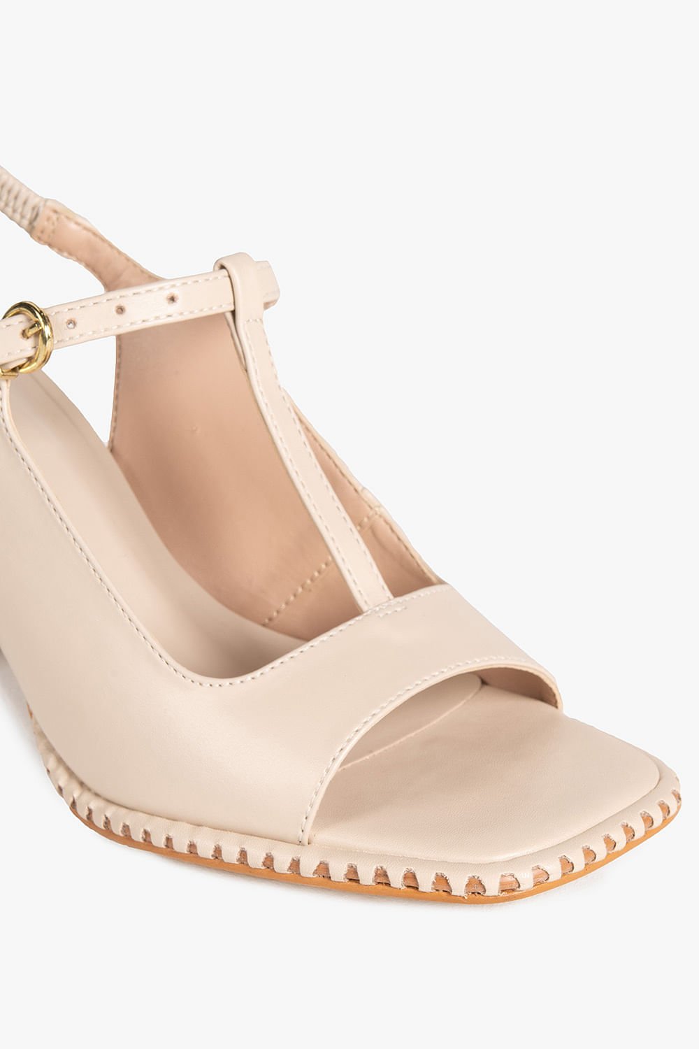 Sandália Feminina Slingback Mundial Emyly Bege 6