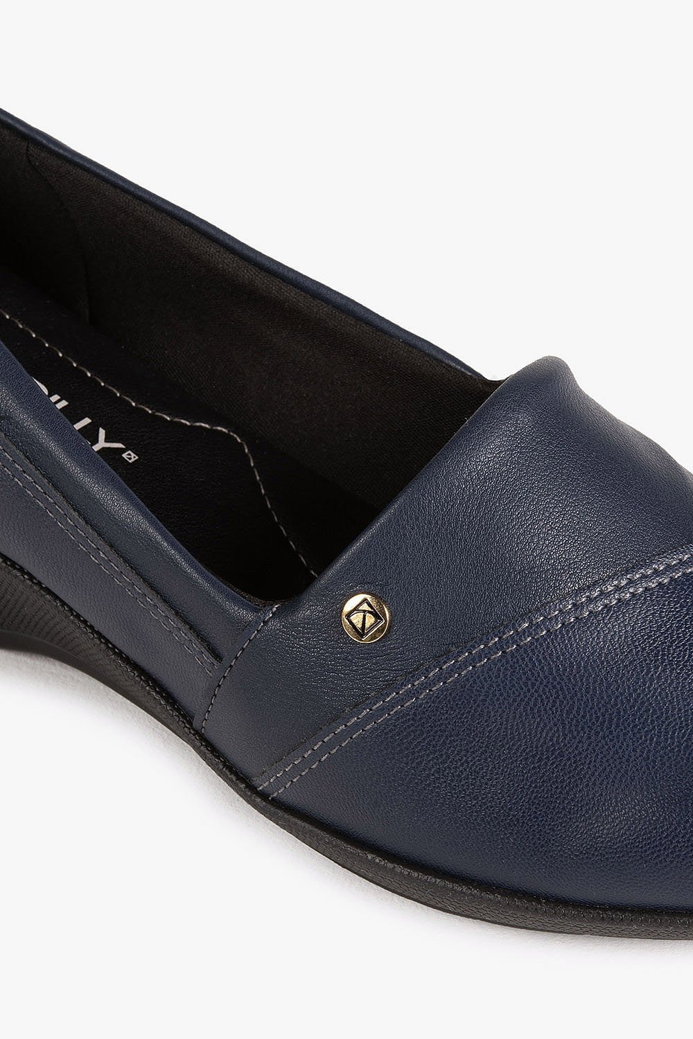 Conforto Feminino Salto Médio Piccadilly Delfina Azul 2