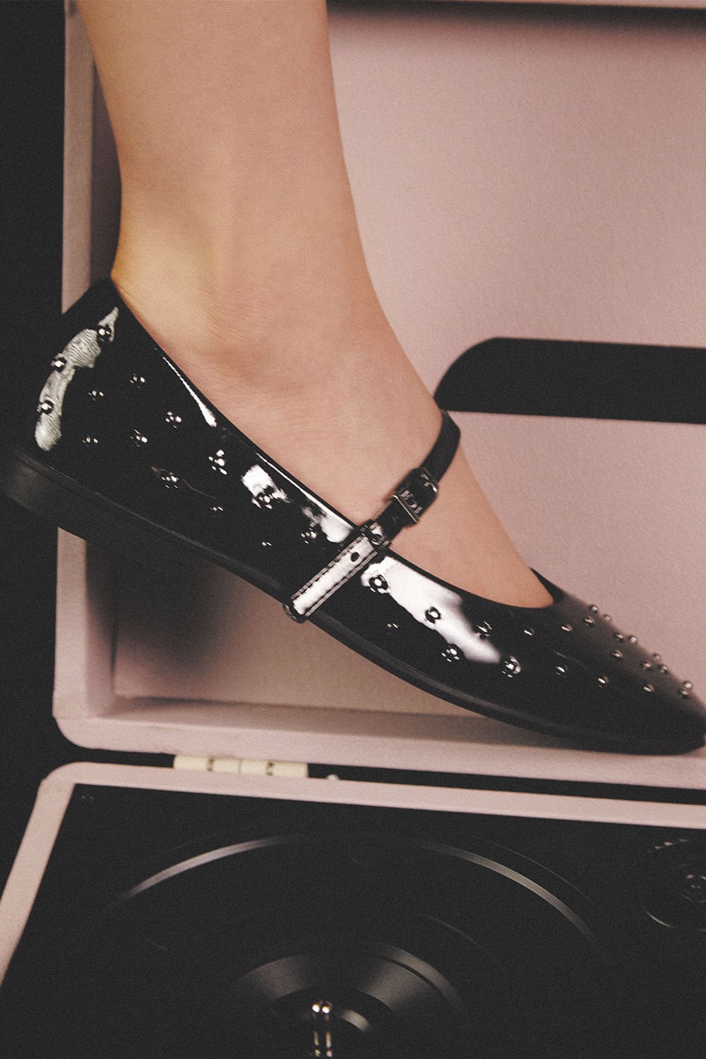 Sapatilha Feminina Tiras Mundial Kesia Preto 2