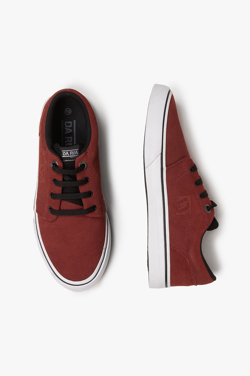 Tênis Da Rua Casual Osaka Masculino Vermelho 3