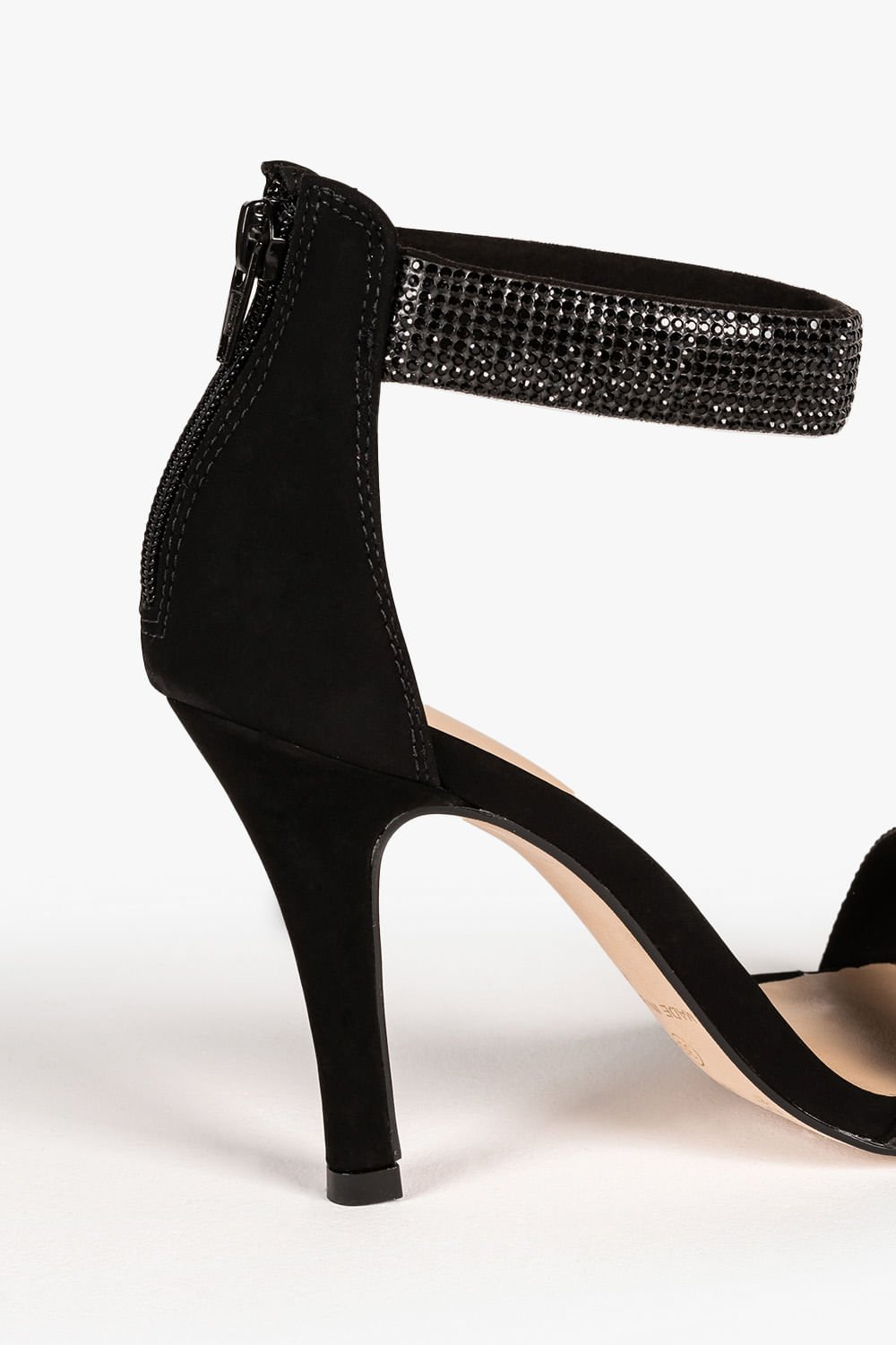 Sandália Feminina Salto Alto Mundial Charlie Preto 2