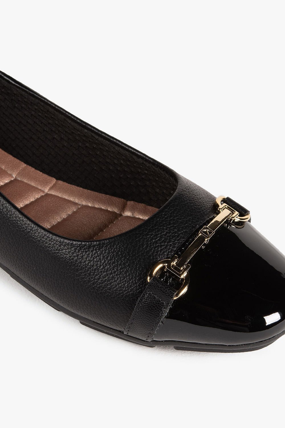 Conforto Feminino Bico Redondo Piccadilly Dolores Preto 2