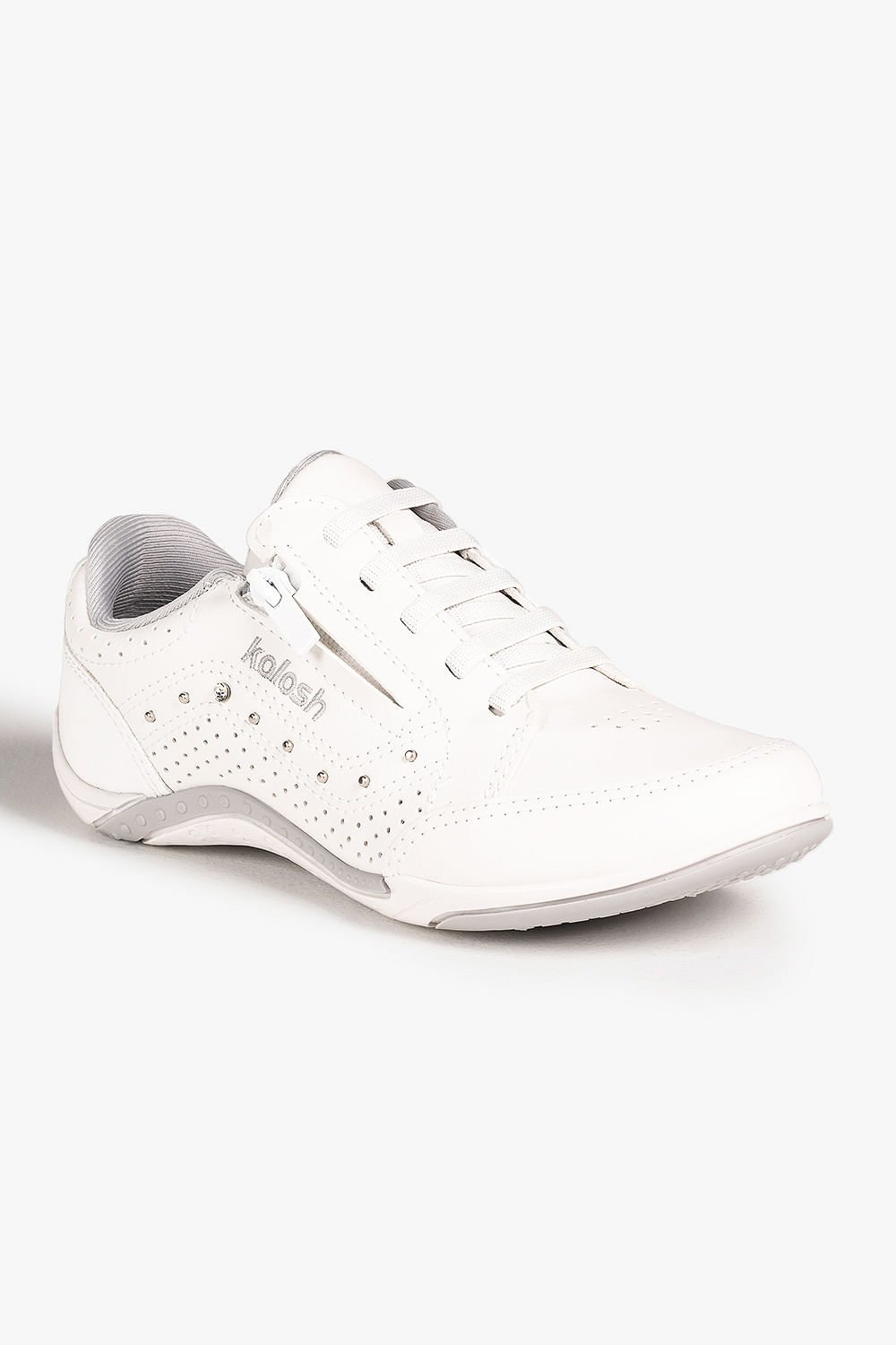 Tênis Feminino Slip On Kolosh Akira Branco 4