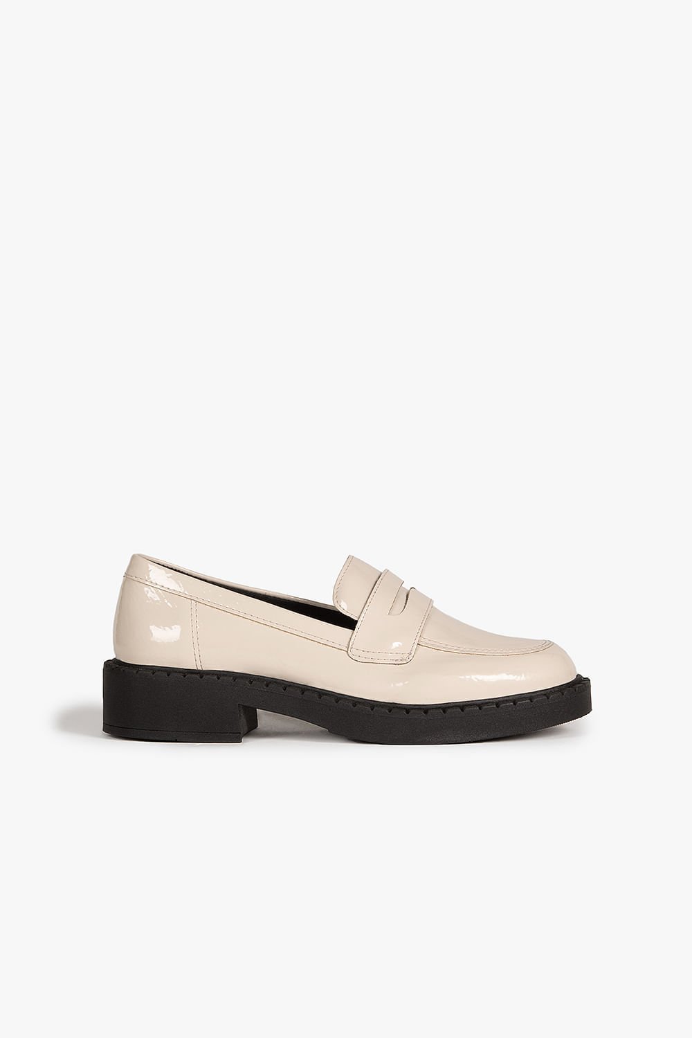 Mocassim Feminino Mundial Bridget Branco 1
