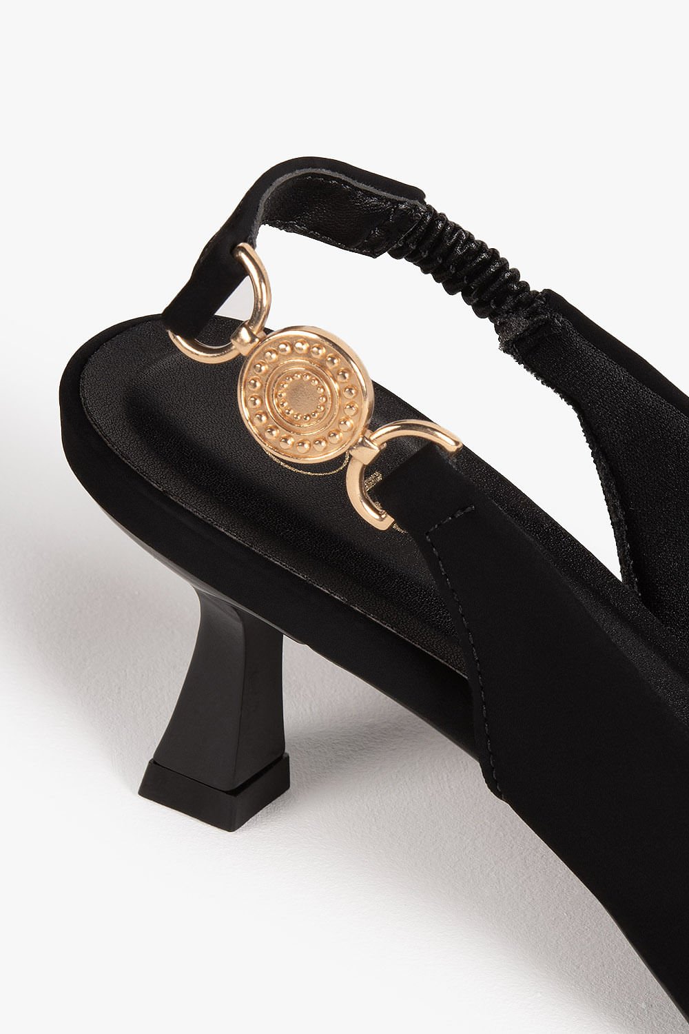 Scarpin Feminino Slingback Bebecê Walquiria Preto 2