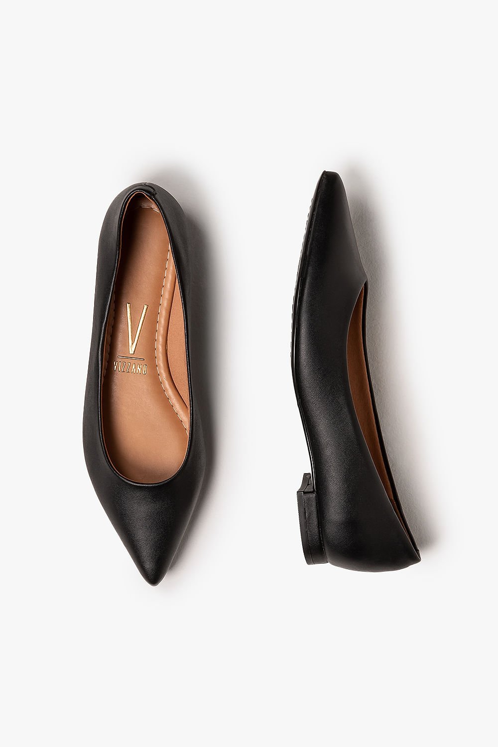 Sapatilha Feminina Bico Fino Mundial Menah Preto 3