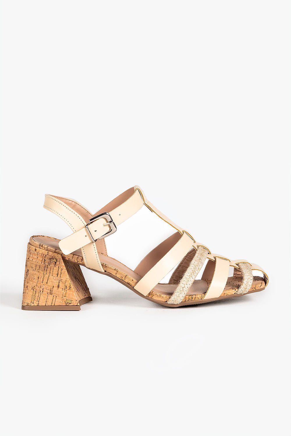 Sandália Feminina Salto Médio Mundial Izabella