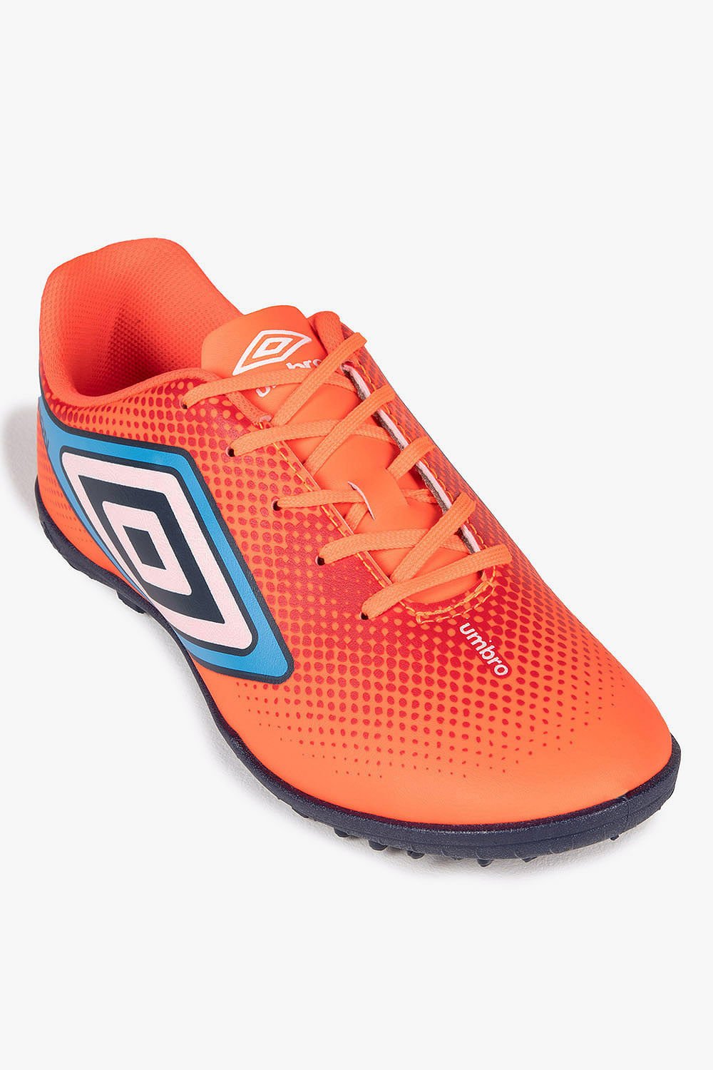 Chuteira Masculina Society Umbro Cannon Laranja/Azul 4