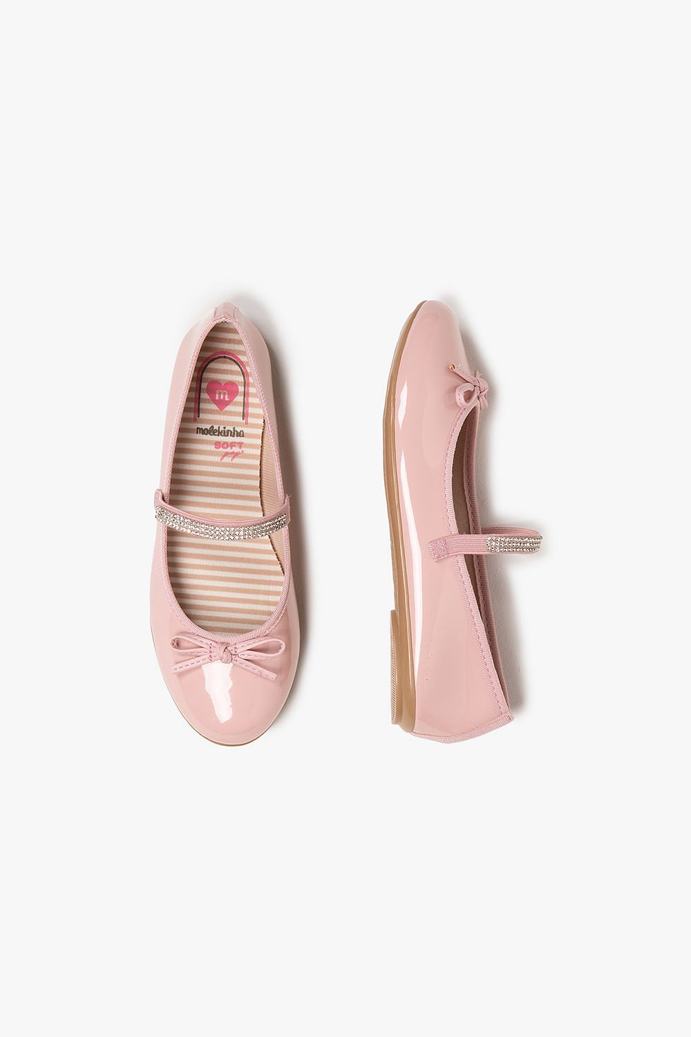 Sapatilha Infantil Molekinha loly Rosa 3