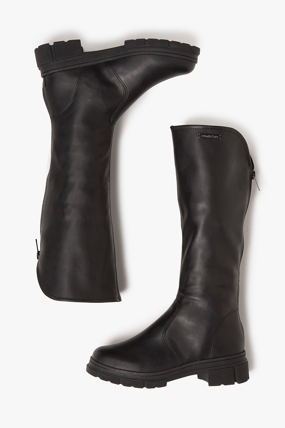 Bota Infantil Cano Longo Pink Cats Almeria Preto 3