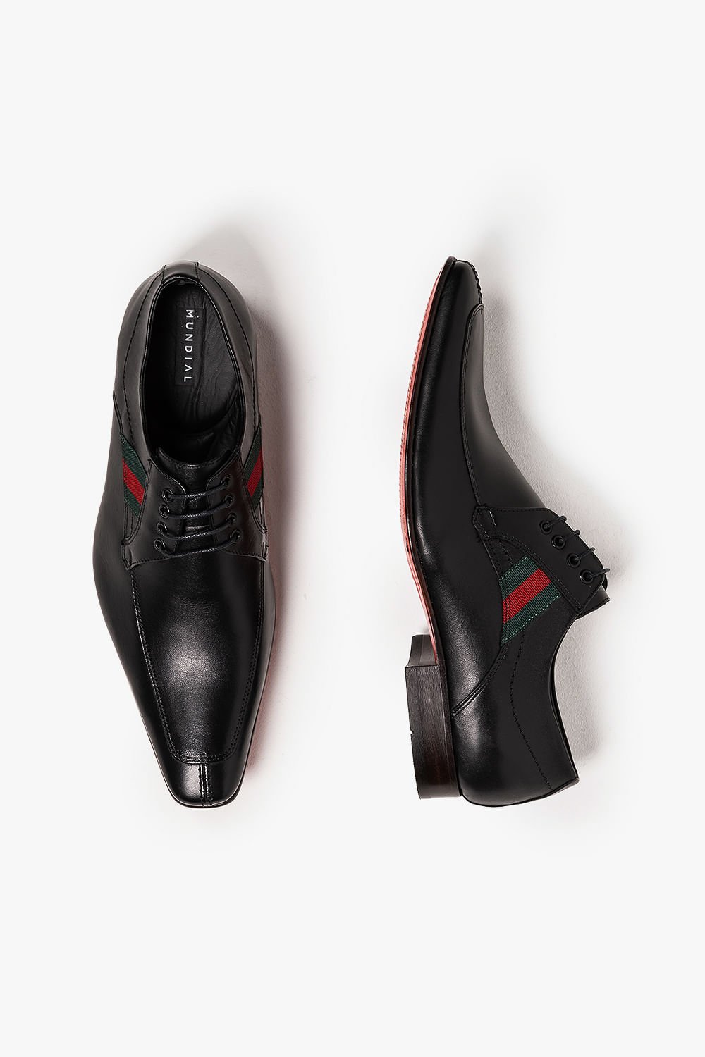 Sapato Social Enzo Romeo Veludo - Sem Cadarço Vermelho