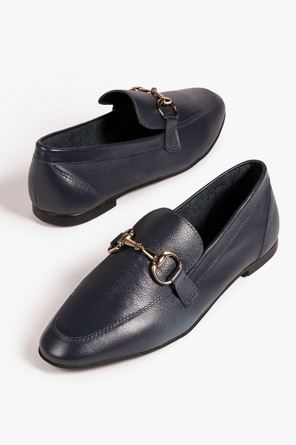 Mocassim Feminino Mundial Milany Azul 4