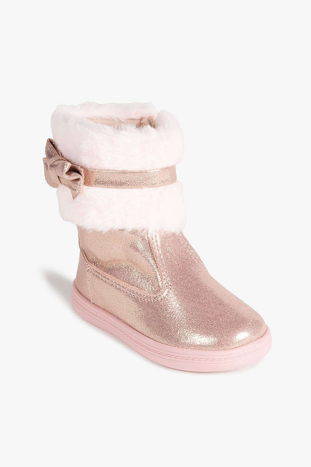 Bota Infantil Cano Curto Molekinha Rayla Rosa 4