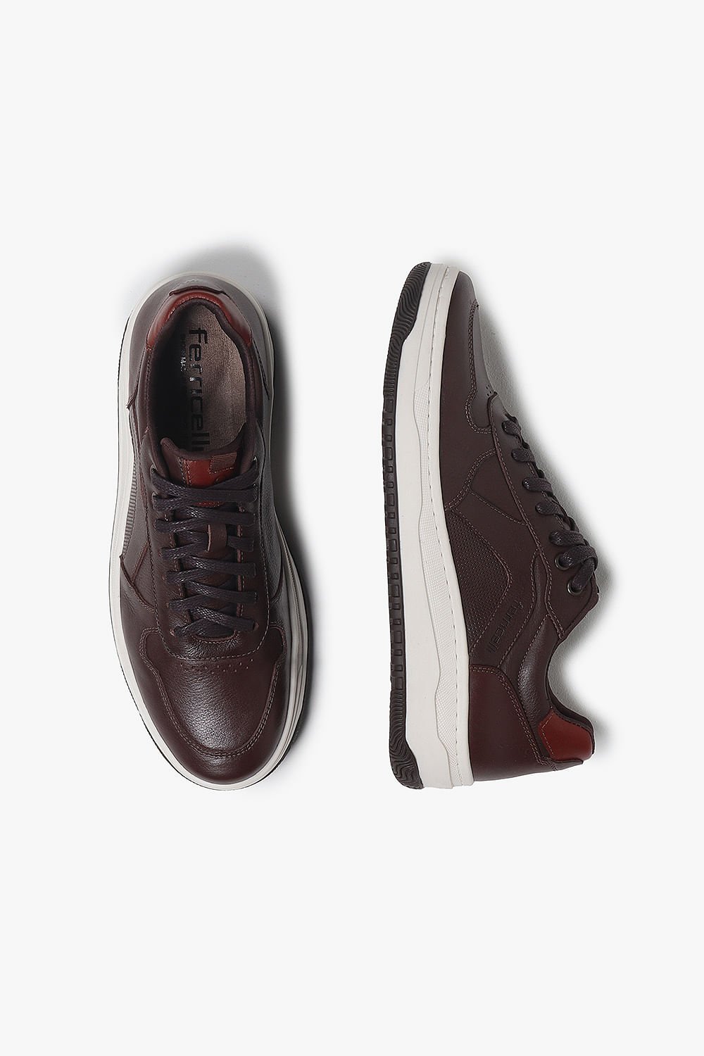 Tênis Masculino Ferricelli SLT + Leve Marrom 3