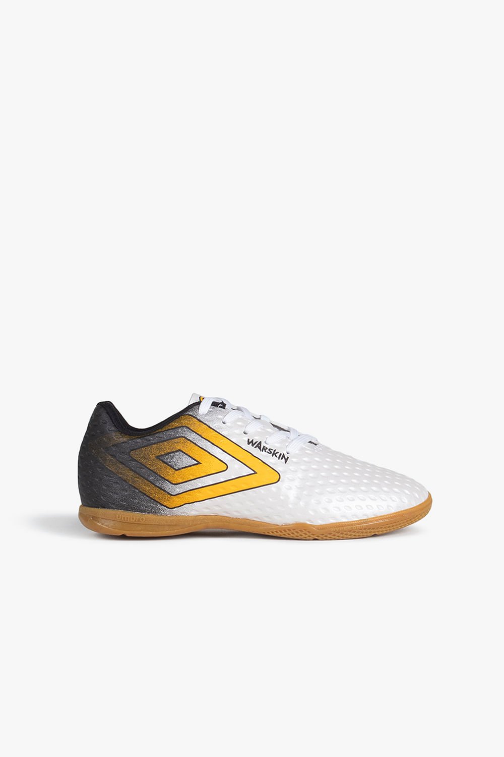 Chuteira Infantil Futsal Umbro Warskin Branco 1