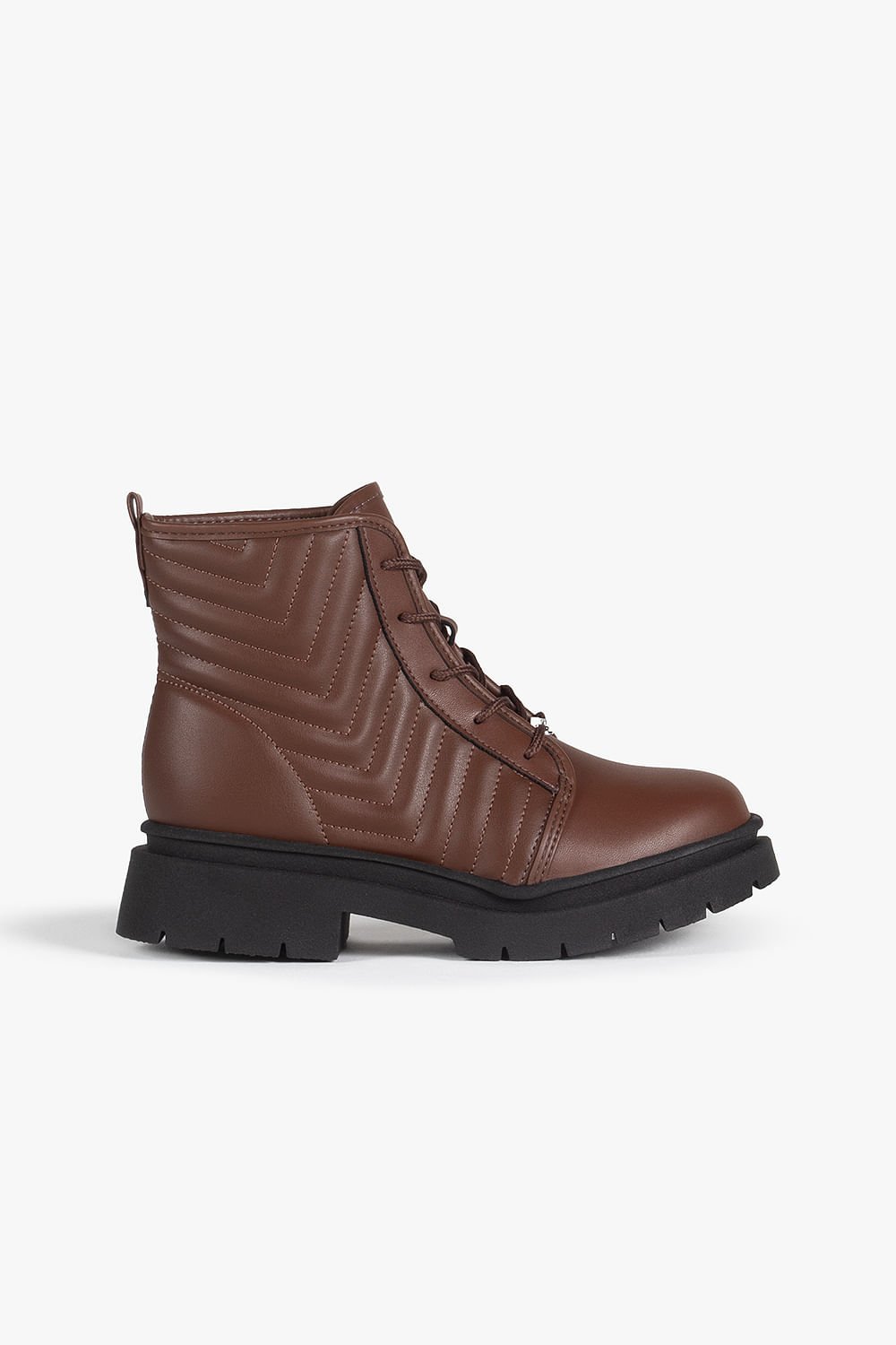 Bota Infantil Coturno Cano Curto Molekinha Mirian Marrom 2