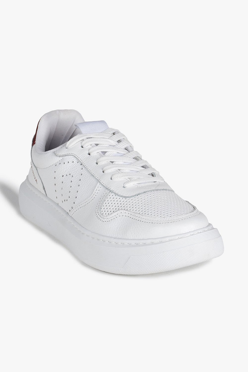 Tênis Masculino Da Rua Oxford Leather Branco 4