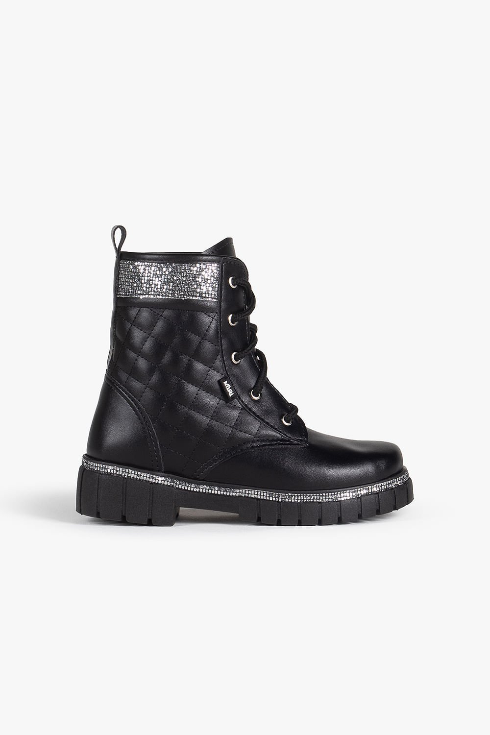 Bota Infantil Coturno Cano Curto Nilqi Kah