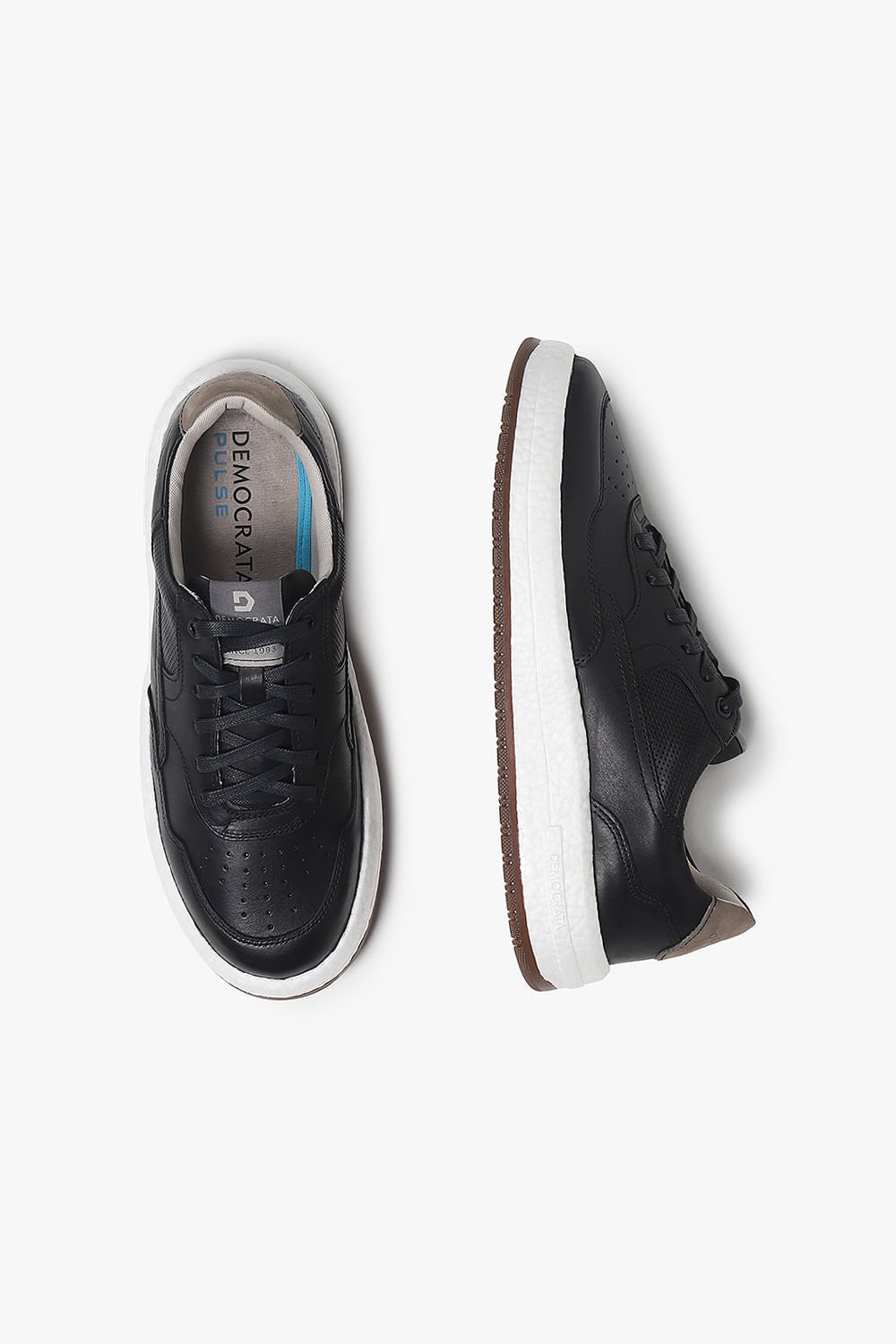 Tênis Masculino Democrata Denim Drake Pulse Preto 3