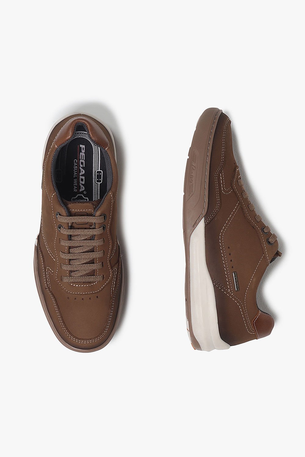 Sapatênis Masculino Pegada Castro Marrom 3