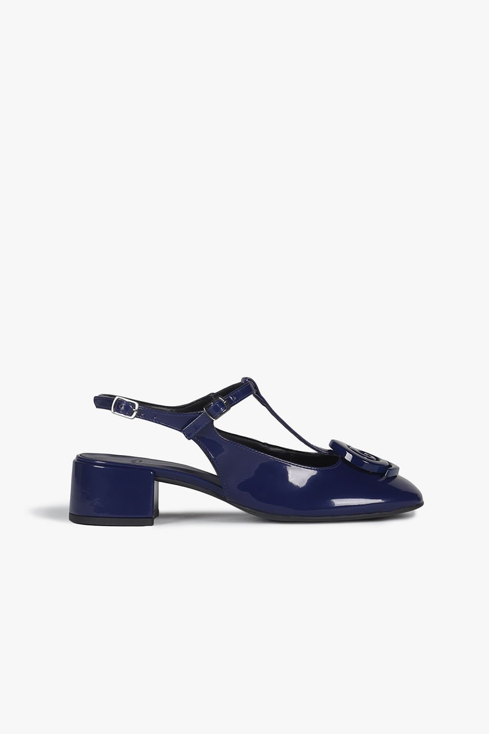 Sapato Feminino Slingback Mundial Seleste Azul 1