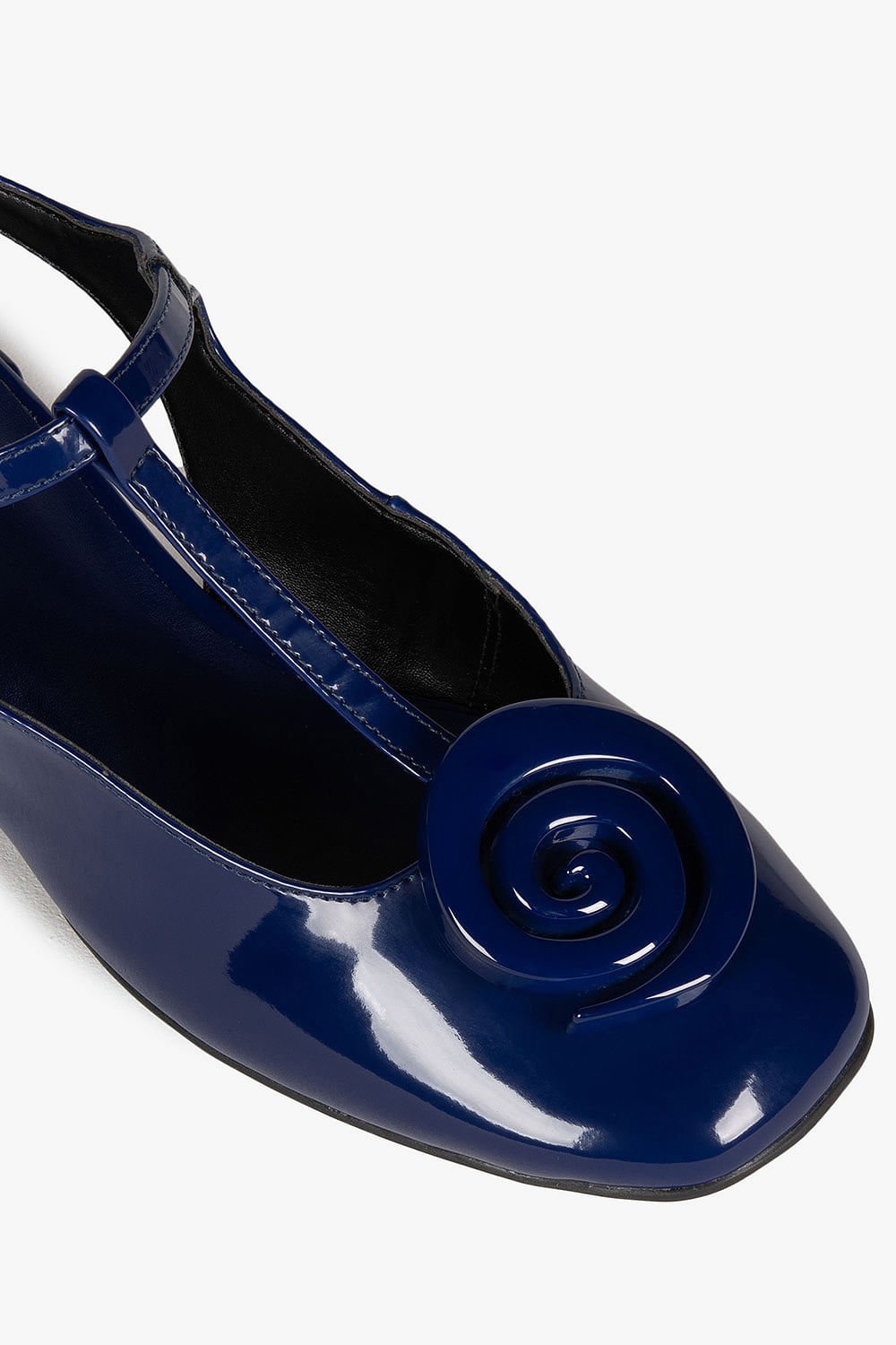Sapato Feminino Slingback Mundial Seleste Azul 2