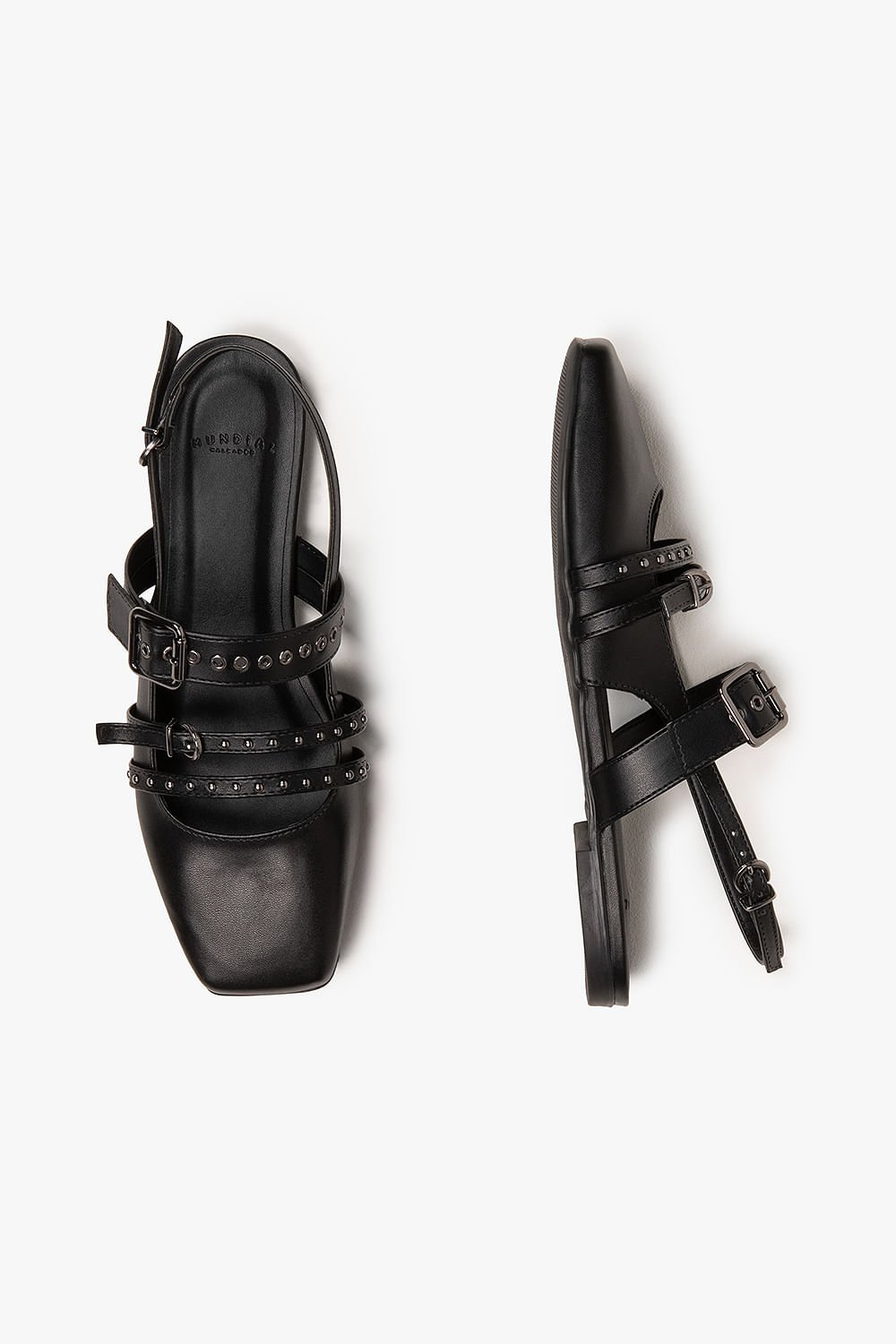 Sapatilha Feminina Slingback Mundial Erika Preto 3