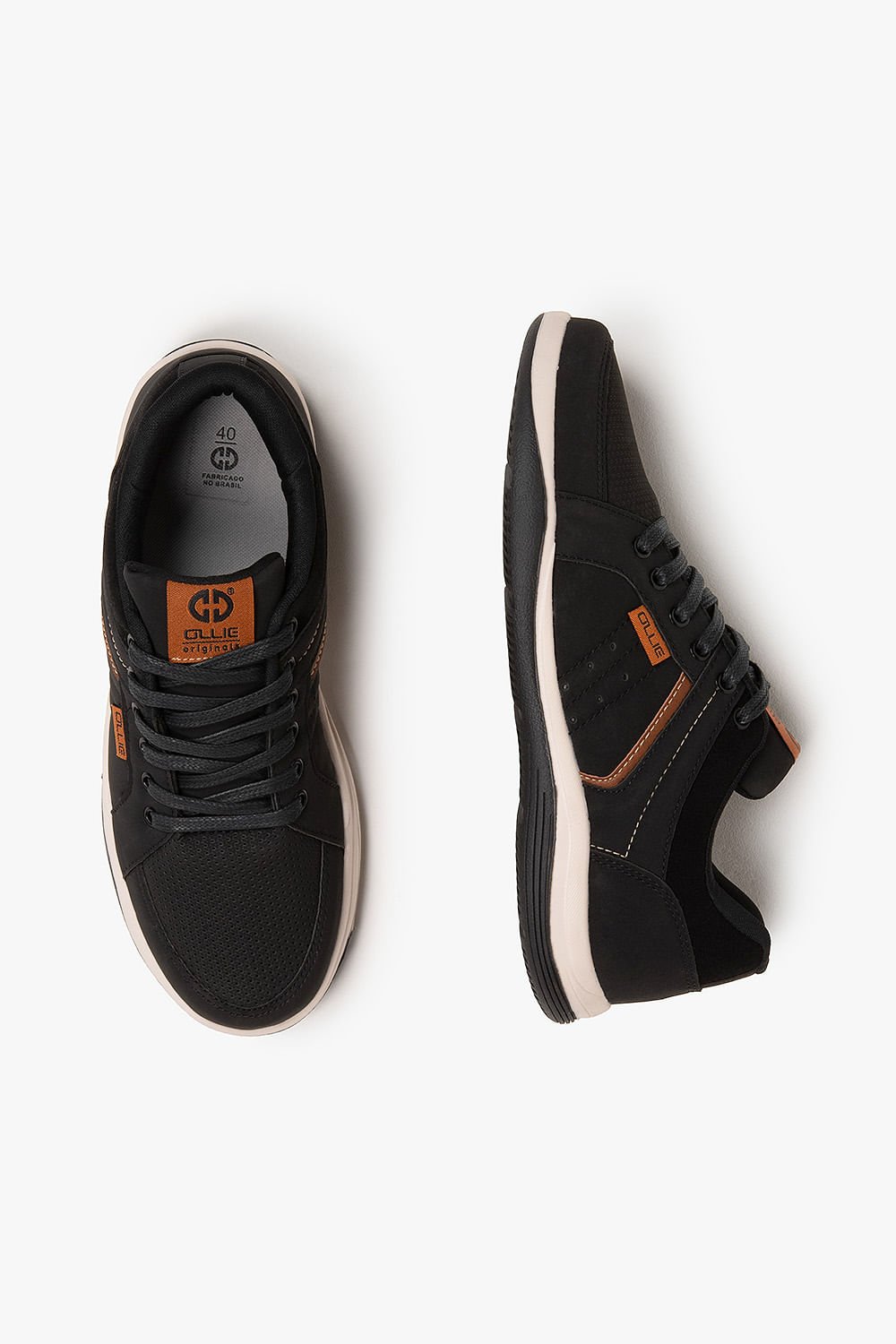 Sapatênis Masculino Ollie Turim Preto 3