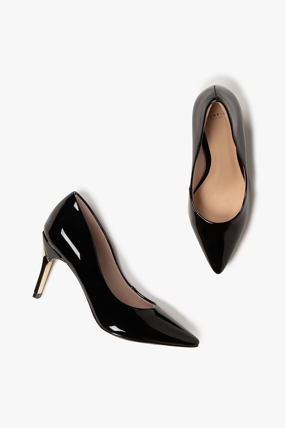 Scarpin Feminino Salto Alto Mundial Kirsten Preto 9