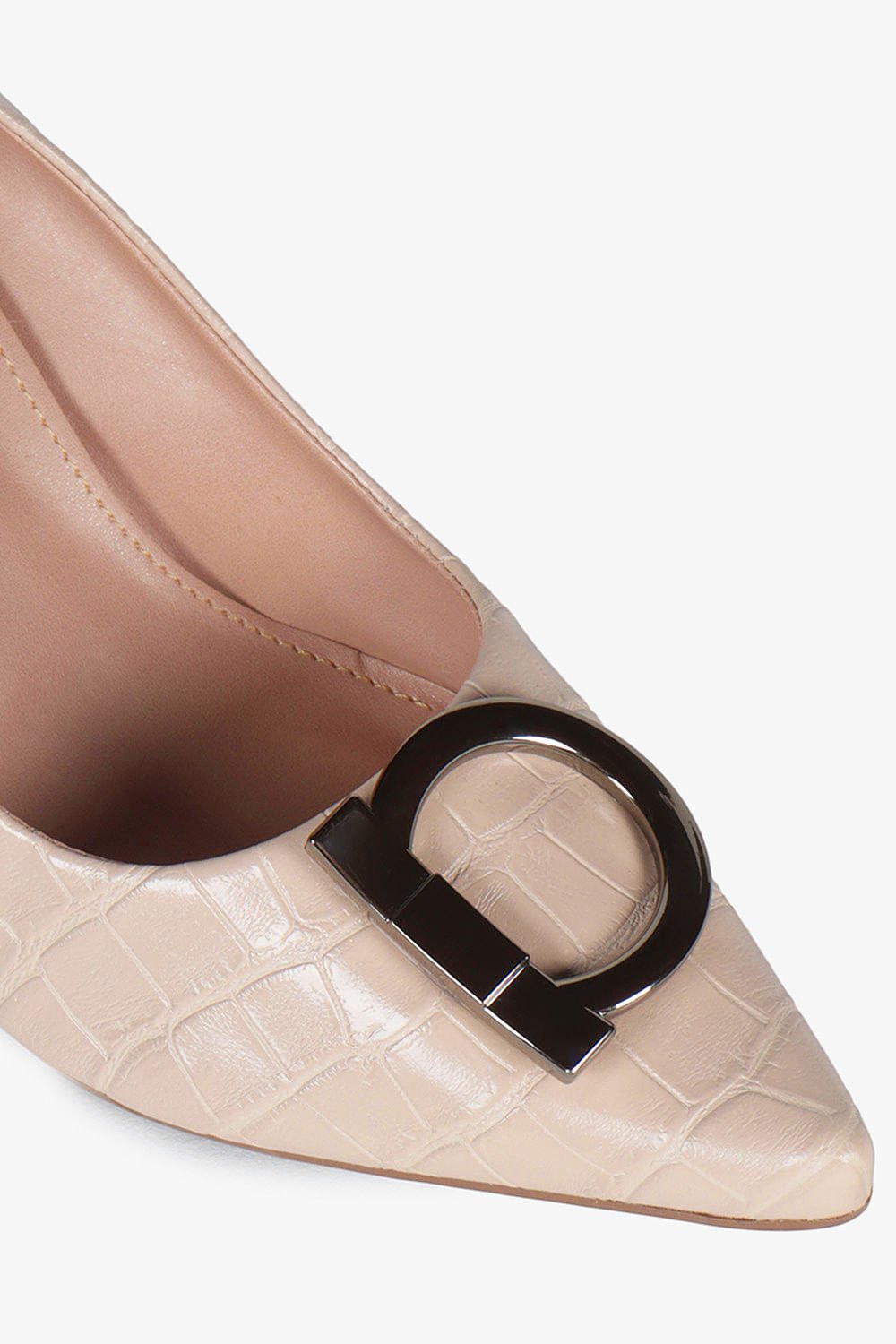 Sapato Feminino Alto Alto Mundial Madelin Bege 2