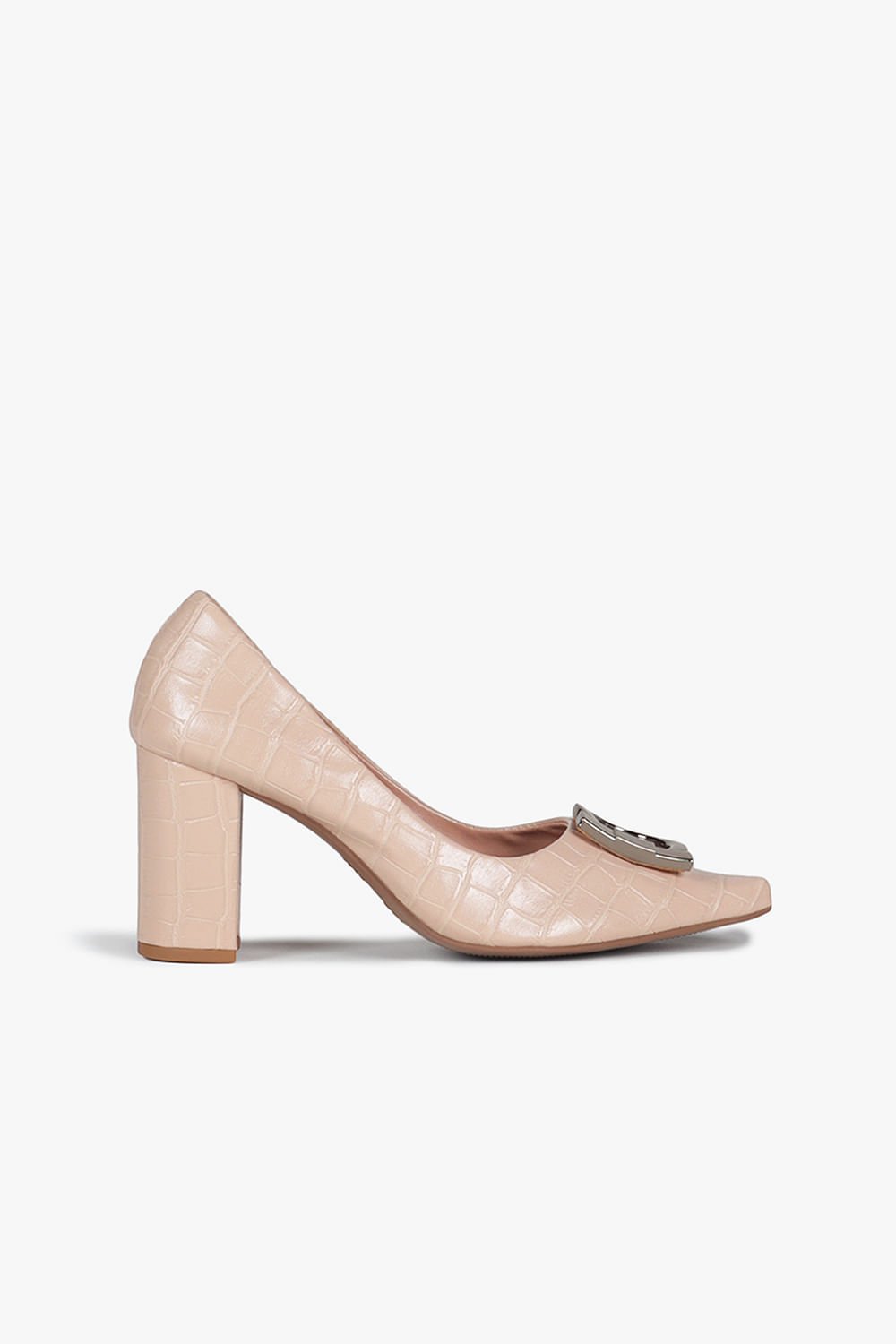 Sapato Feminino Alto Alto Mundial Madelin Cinza 1