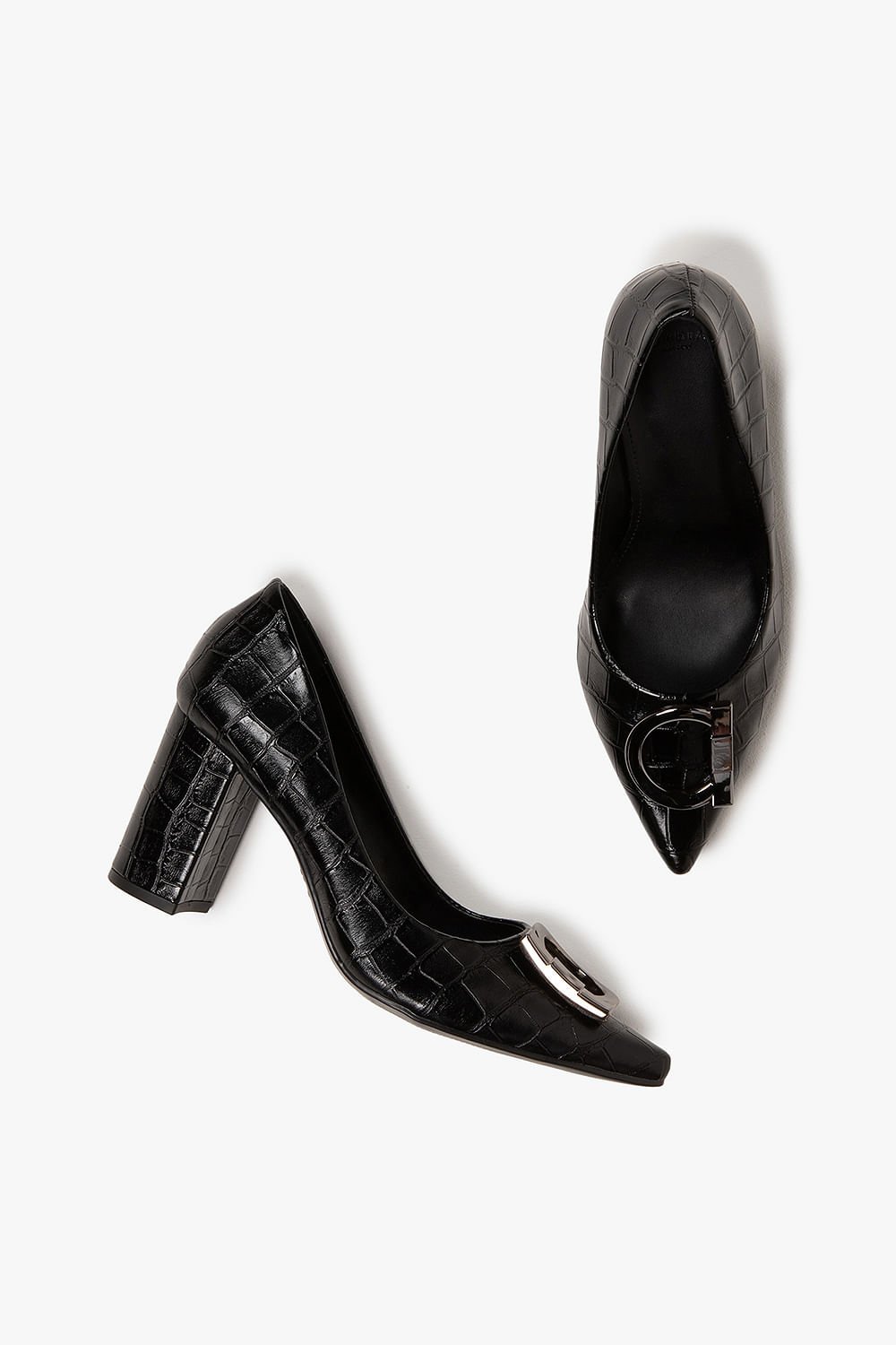 Sapato Feminino Alto Alto Mundial Madelin Preto 3