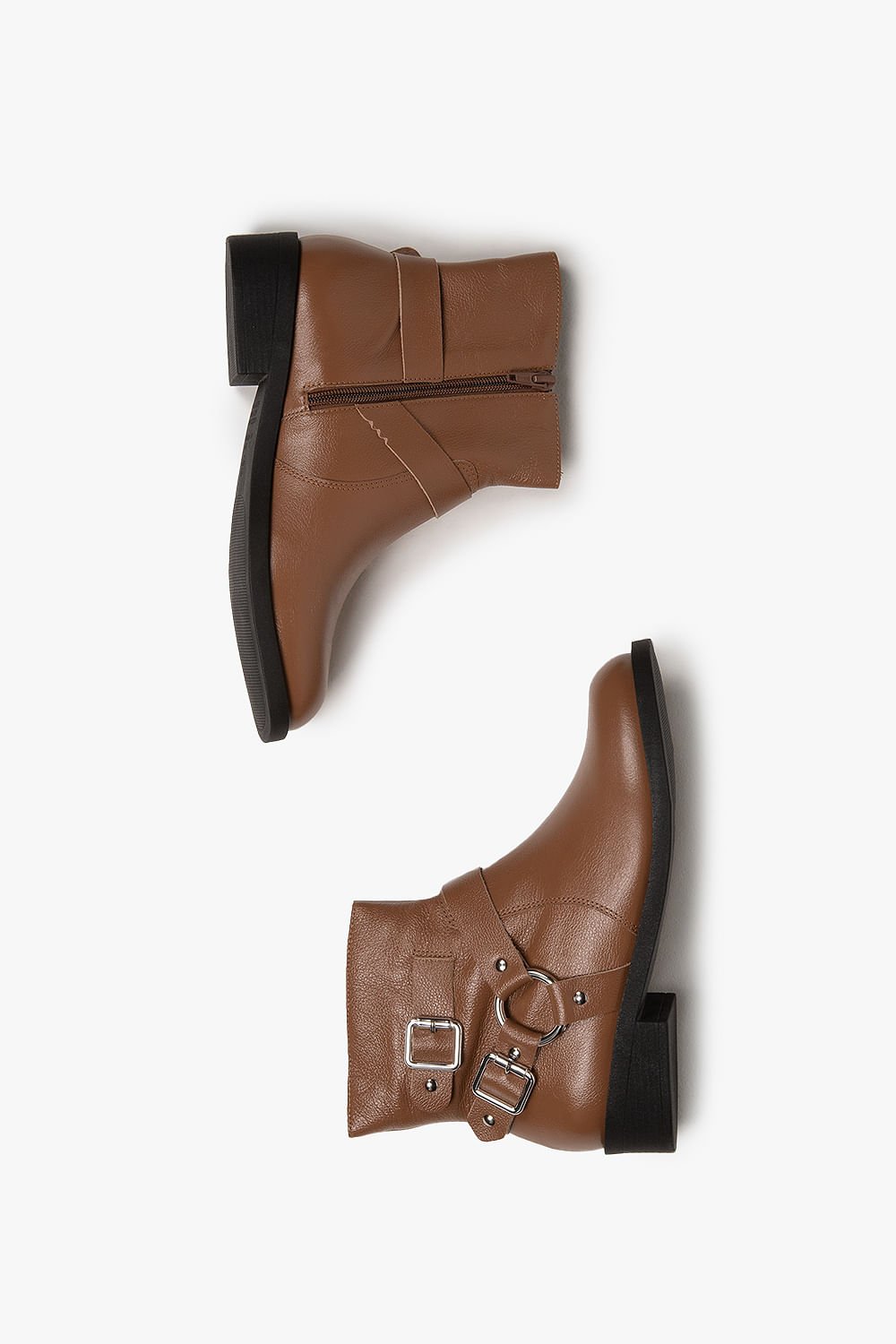 Bota Feminina Cano Curto Mundial Queila Marrom 4