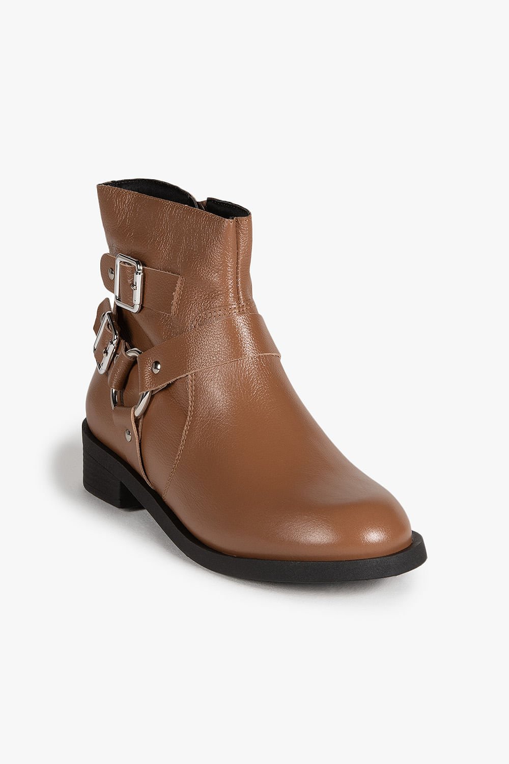 Bota Feminina Cano Curto Mundial Queila Marrom 15