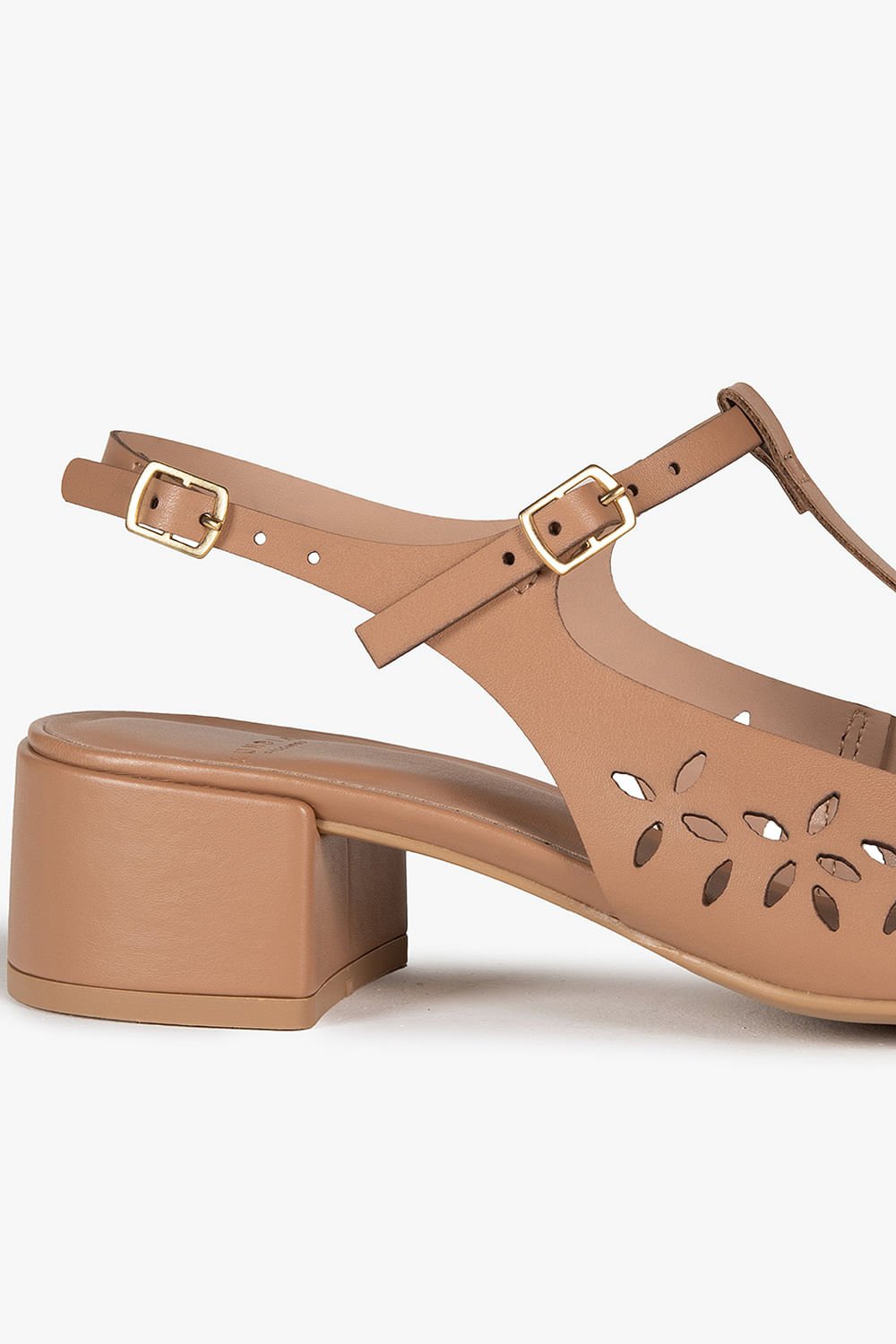 Sapato Feminino Slingback Mundial Chani Bege 2