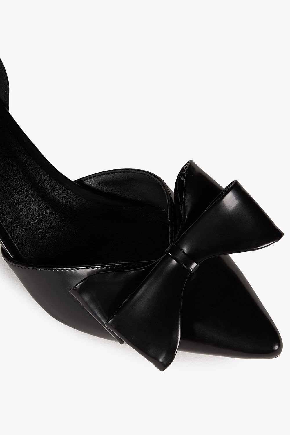 Scarpin Feminino De Boneca Salto Alto Mundial Giselly Preto 2