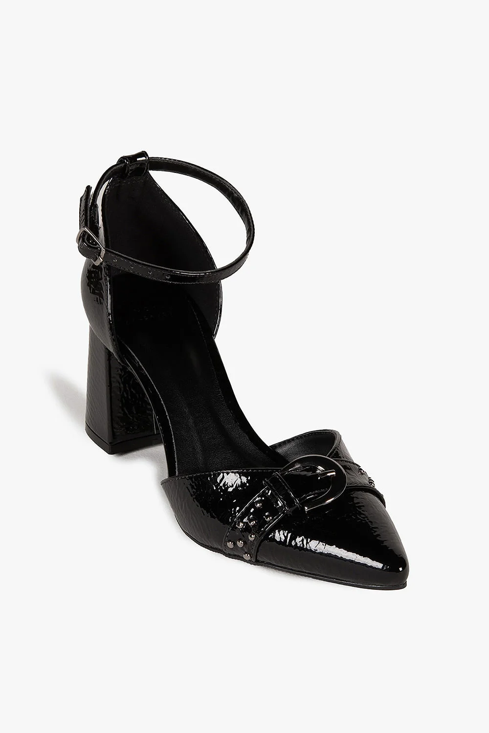 Sapato Feminino Salto Alto Mundial Crislaine Preto 4