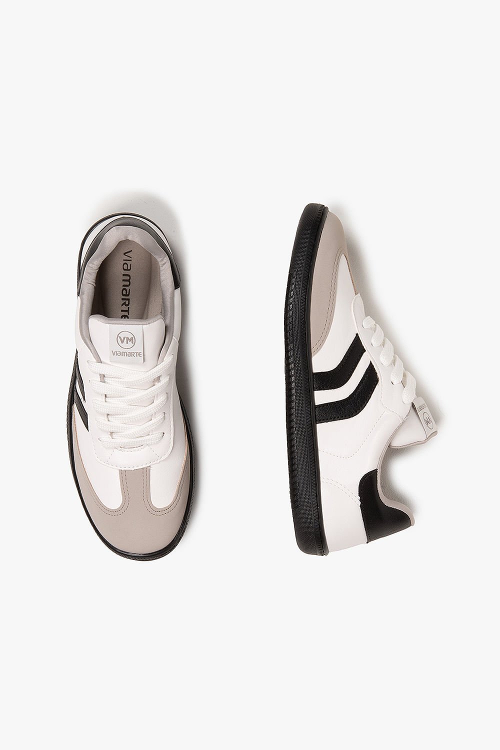 Tênis Feminino Casual Via Marte Mikaele Branco 3