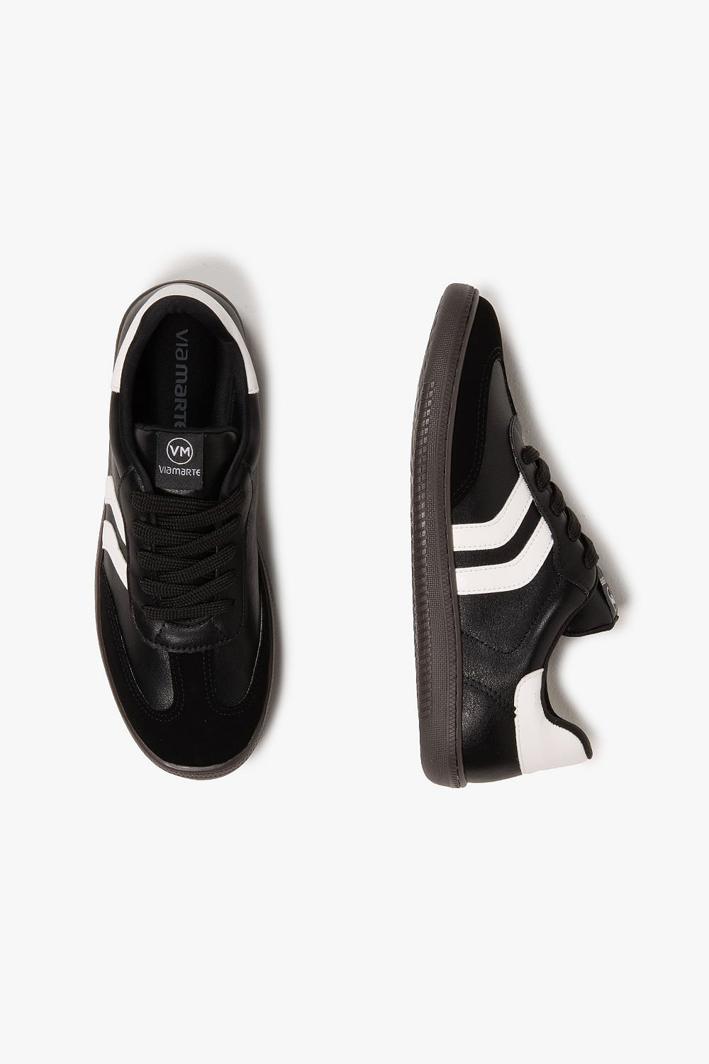 Tênis Feminino Casual Via Marte Mikaele Preto 3