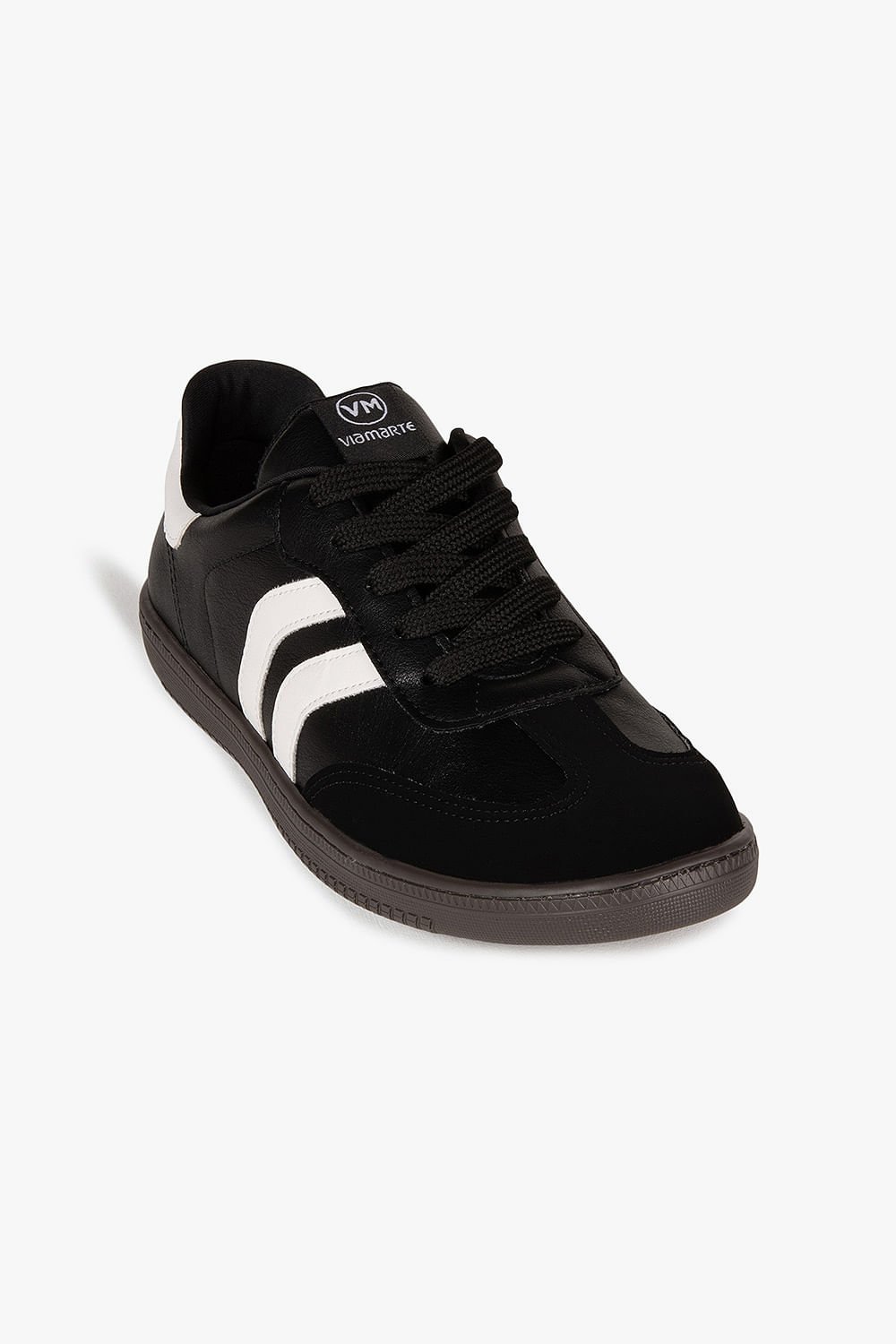 Tênis Feminino Casual Via Marte Mikaele Preto 4