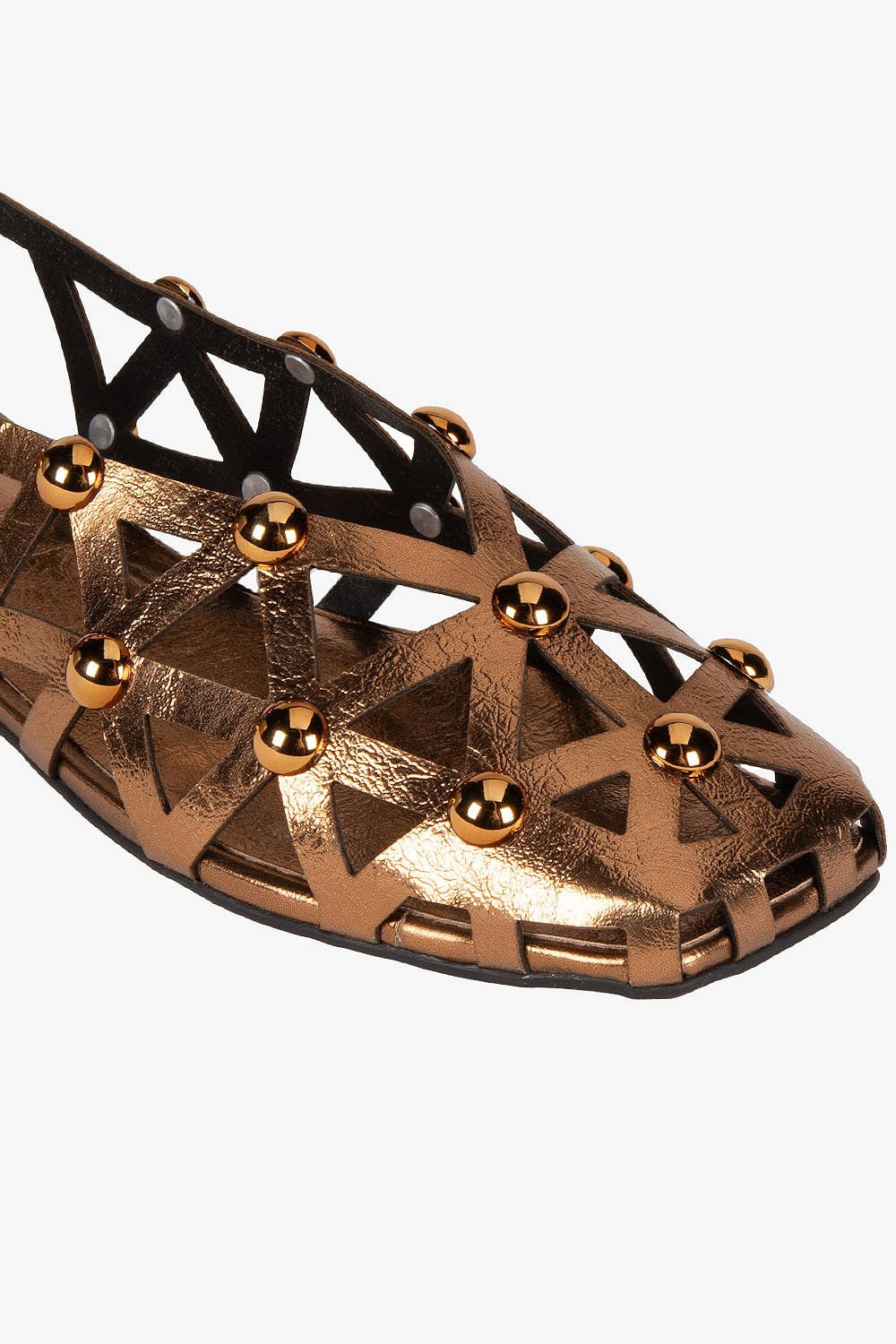 Sapatilha Feminina Slingback Mundial Lady Dourado 2