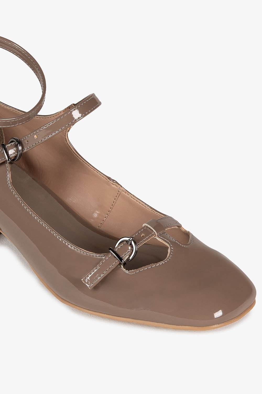 Sapato Feminino De Boneca Mundial Mirele Cinza 2