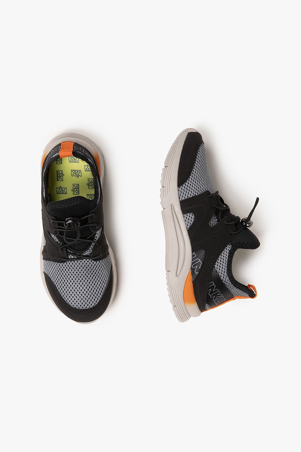 Tênis Infantil Klin New Sport Kids Job Preto 3