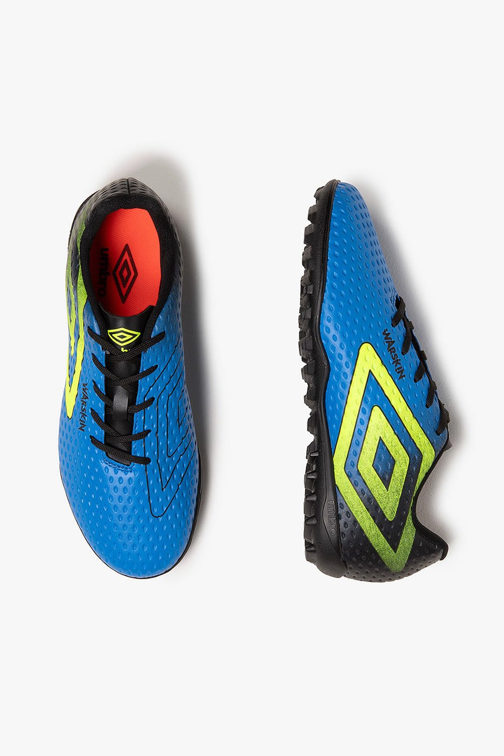 Chuteira Masculina Society Umbro Warskin Azul 3