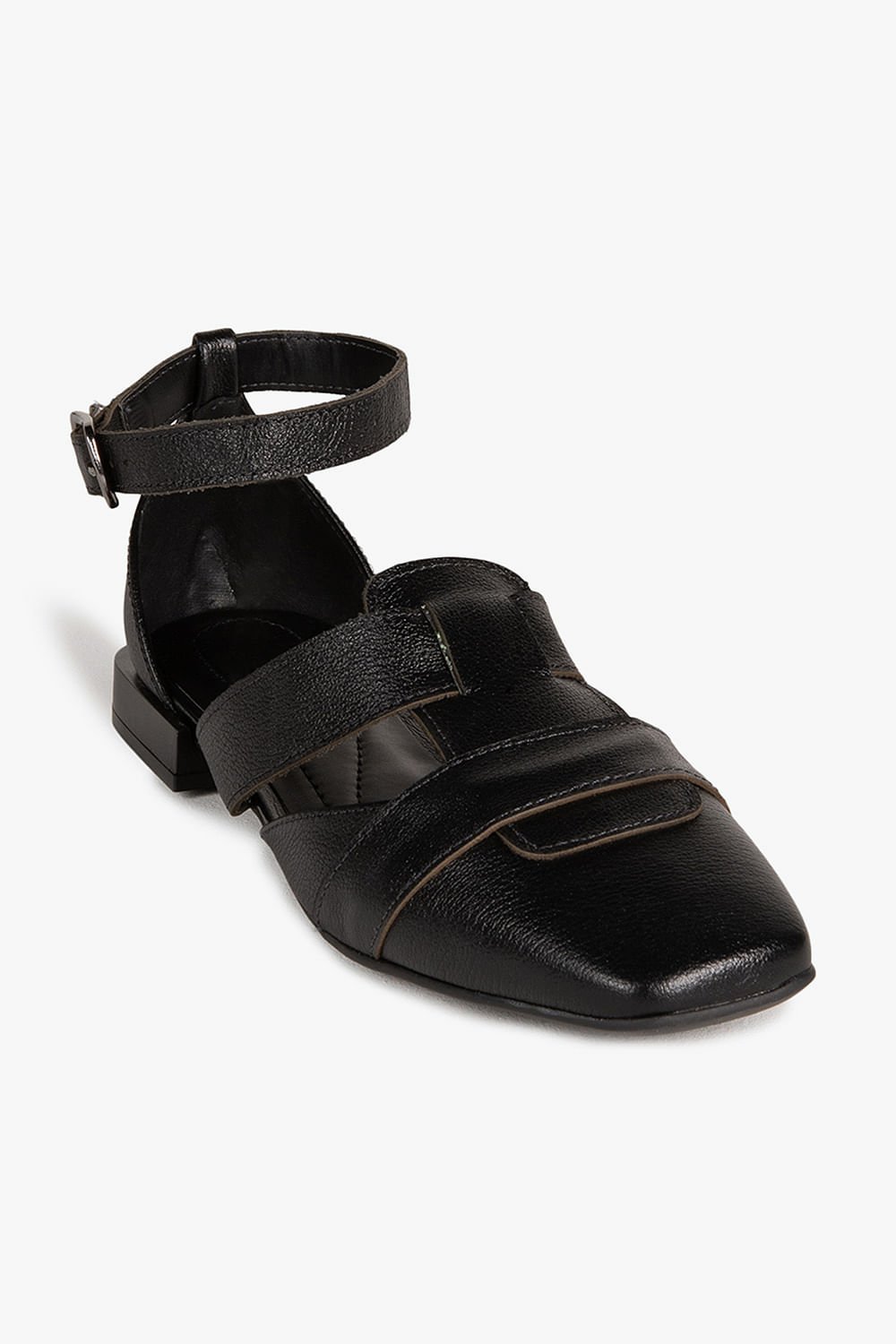 Sapato Feminino Salto Baixo Mundial Lydia Preto 4