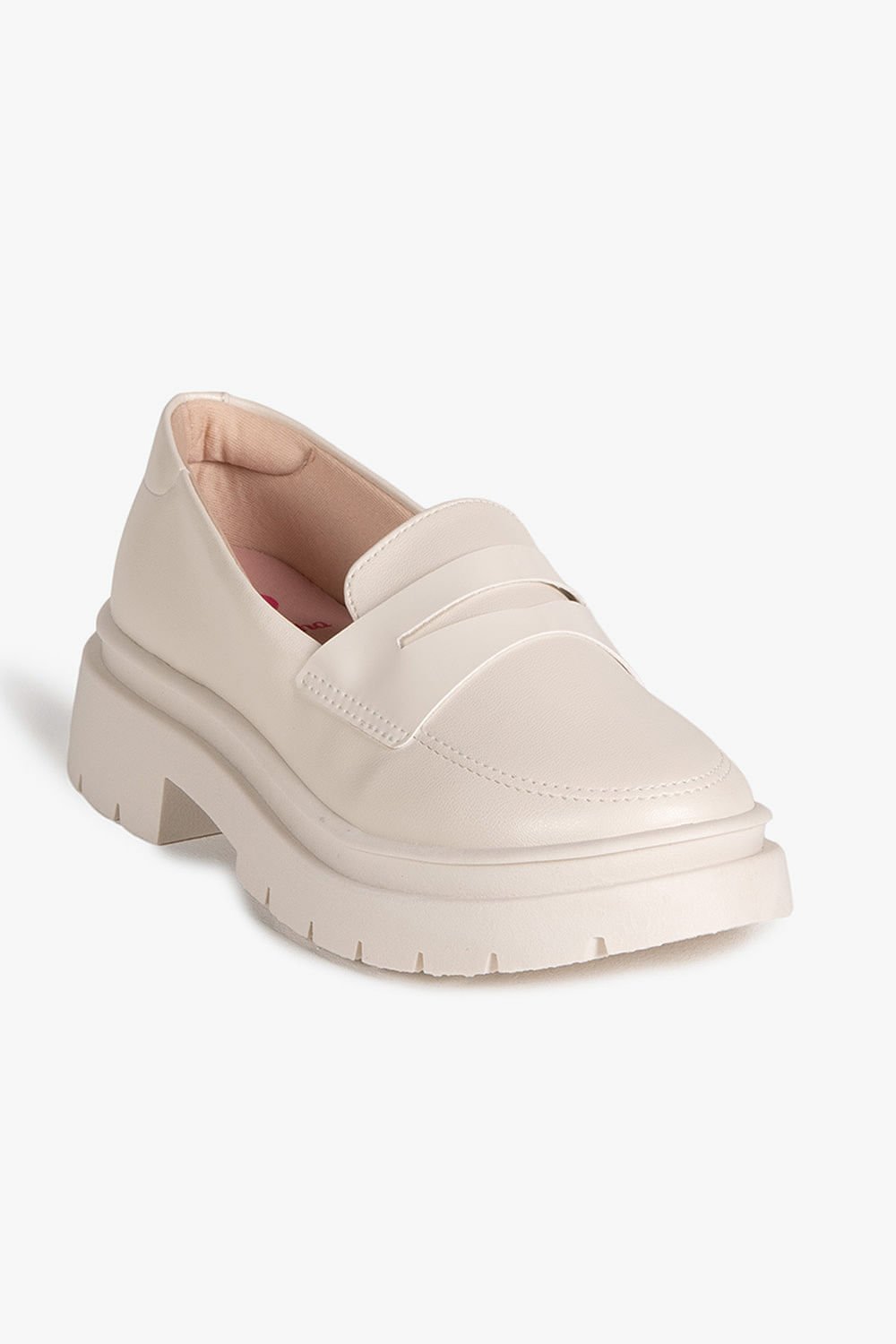 Mocassim Infantil Loafer Molekinha Flary Branco 5