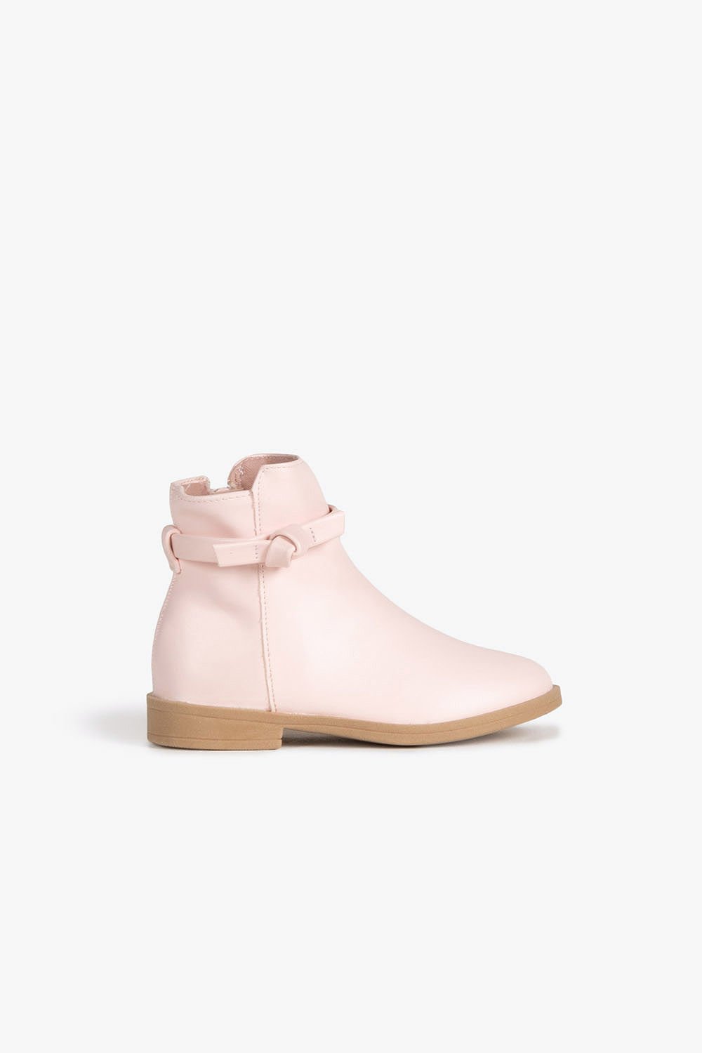 Bota Baby Infantil Cano Curto Mundial Saby Rosa 1