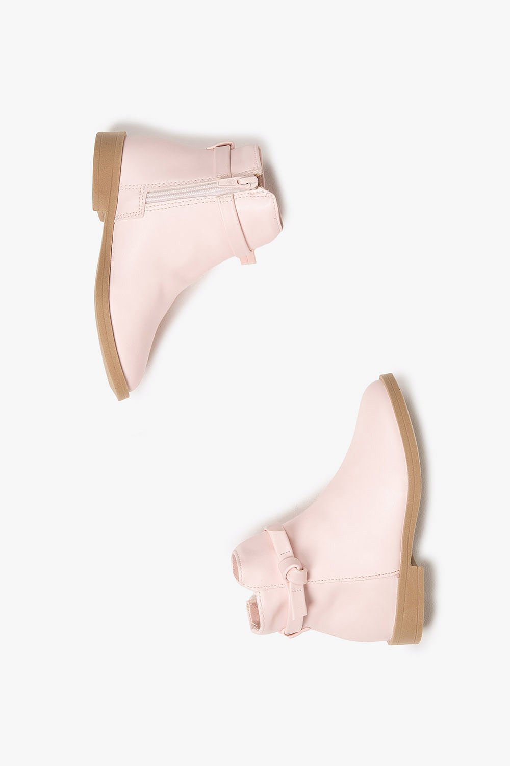 Bota Baby Infantil Cano Curto Mundial Saby Rosa 4